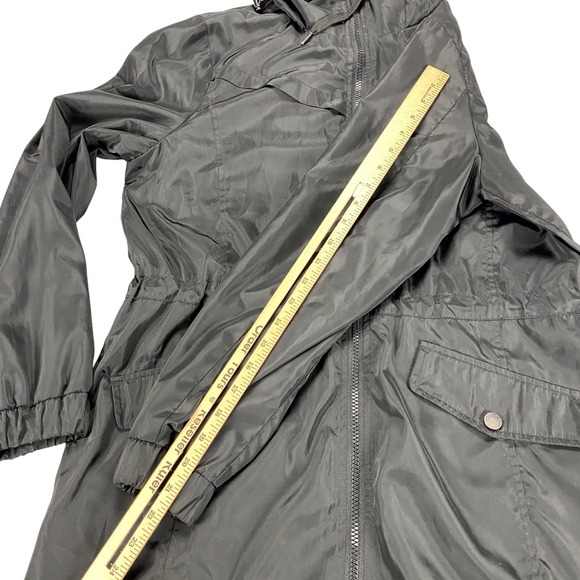 Lucky Brand Womens Black Premium Performance Hooded Jacket Anorak Size M - Picture 6 of 9